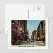 Playhouse Square, Cleveland, Ohio  Briefkaart (Voorkant / Achterkant)