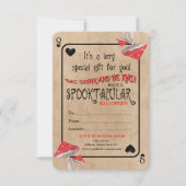 Playing Card Crazy Mushrooms Halloween (Voorkant)