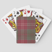 Playing Cards Chisholm Weathered Tartan Speelkaarten (Achterkant)