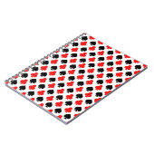 Playing Cards Clubs and Spades Notebook Journal Notitieboek (Linkerzijde)