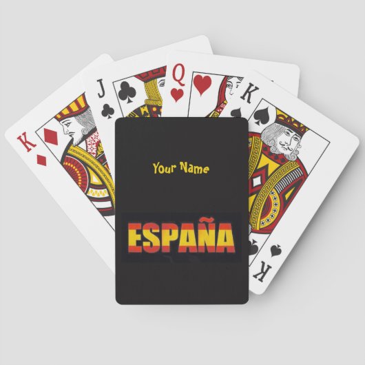 Playing Cards España Pokerkaarten (Achterkant)