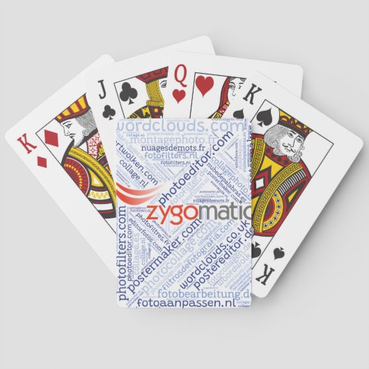 Playing cards (portrait) pokerkaarten (Achterkant)