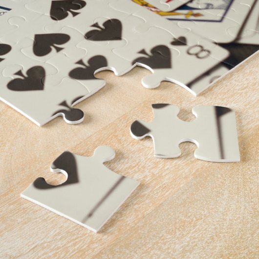Playing Cards Puzzle Legpuzzel (Zijkant)