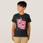 Playing Cards Valentine 6 7 67 Six Seven Valentine T-shirt (Voorkant volledig)