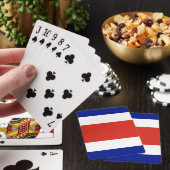 Playing Cards with flag of Costa Rica Pokerkaarten (Insitu)