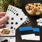 Playing Cards with flag of Estonia Pokerkaarten (Insitu)