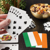 Playing Cards with flag of Ireland Pokerkaarten (Insitu)