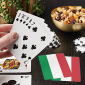Playing Cards with Flag of Italy Speelkaarten (Insitu)