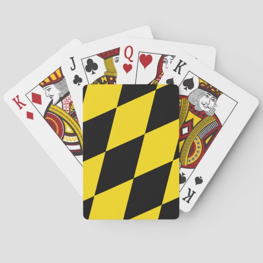 Playing Cards with flag of Munchen Pokerkaarten (Achterkant)