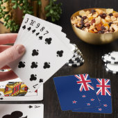 Playing Cards with flag of New Zealand Pokerkaarten (Insitu)
