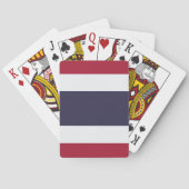 Playing Cards with flag of Thailand Pokerkaarten (Achterkant)