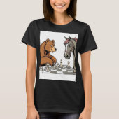 playing chess t-shirt (Voorkant)