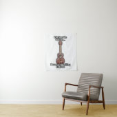 Playing guitar because adulting is hard. vintage wandkleed (In situ)