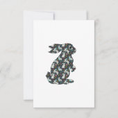 Playing Rabbits Kaart (Voorkant)