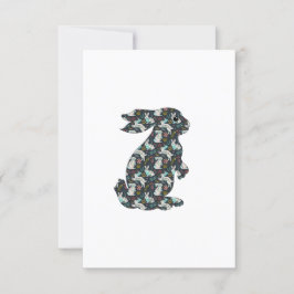 Playing Rabbits Kaart