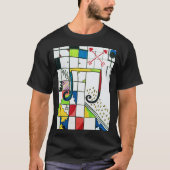 Playing to the rhythm  t-shirt (Voorkant)
