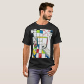 Playing to the rhythm  t-shirt (Voorkant volledig)