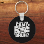 Playing Video Games - Pc Console Gaming - Funny Vi Sleutelhanger (Voorkant)