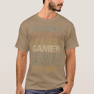 Playing Video Games Player Sports Gamer Gaming fam T-shirt