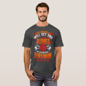 Playing with Firefighter Will Get You Wet T-shirt (Voorkant volledig)