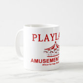Playland Amusement Park, Willow Springs, Illinois Koffiemok (Voorkant links)