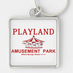 Playland Amusement Park, Willow Springs, Illinois Sleutelhanger