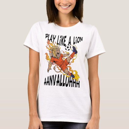 PlayLikeaLion T-shirt (Voorkant)