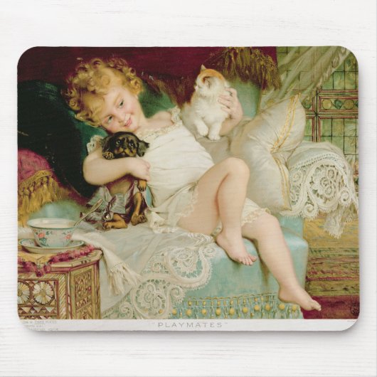 Playmates, van de peren Annual, 1903 Muismat (Voorkant)