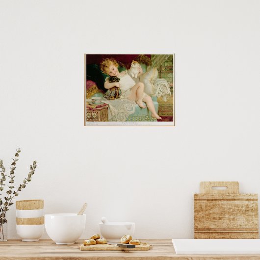 Playmates, van de peren Annual, 1903 Poster (Keuken)