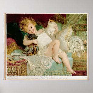 Playmates, van de peren Annual, 1903 Poster