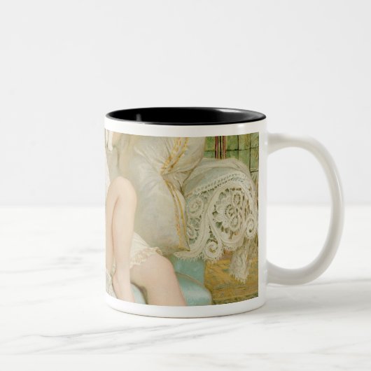 Playmates, van de peren Annual, 1903 Tweekleurige Koffiemok (Rechts)