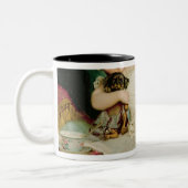 Playmates, van de peren Annual, 1903 Tweekleurige Koffiemok (Links)