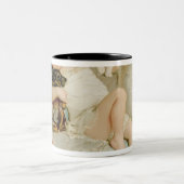 Playmates, van de peren Annual, 1903 Tweekleurige Koffiemok (Center)