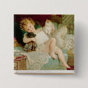Playmates, van de peren Annual, 1903 Vierkante Button 5,1 Cm
