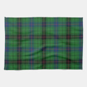 Plays Clan Davidson Blue Green Black Check Tartan Theedoek (Horizontaal)