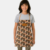 Plays Truck and Pumpkins All-Over Print Apron Schort (Insitu)