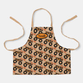 Plays Truck and Pumpkins All-Over Print Apron Schort (Voorkant)