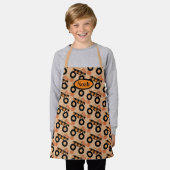 Plays Truck and Pumpkins All-Over Print Apron Schort (Gedragen)