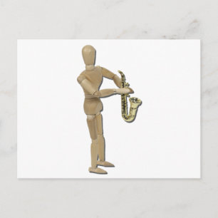 PlaySimpleSax081311 Briefkaart