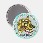 Playtime Dog Magneet (Voorkant / Achterkant)