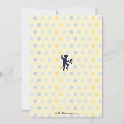 Playtime Fun  Party Invitation - Boy Kaart (Achterkant)