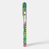 Playtime-Hand Painted Modern Geometric Art Case-Mate iPhone Case (Achterkant / Links)