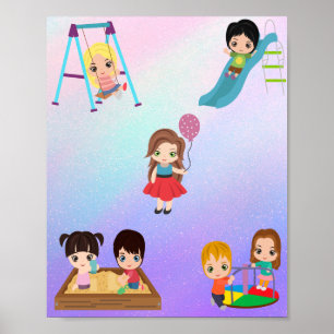 PLAYTIME KINDER POSTER