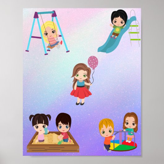 PLAYTIME KINDER POSTER (Voorkant)
