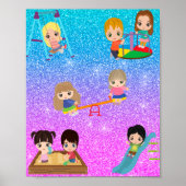 PLAYTIME KINDER POSTER (Voorkant)