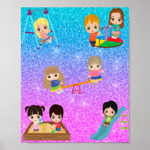 PLAYTIME KINDER POSTER