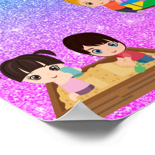 PLAYTIME KINDER POSTER (Hoek)