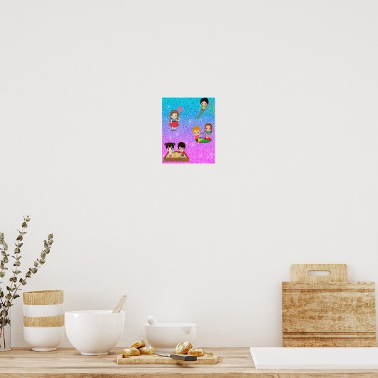 PLAYTIME KINDER POSTER (Keuken)