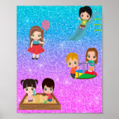 PLAYTIME KINDER POSTER (Voorkant)
