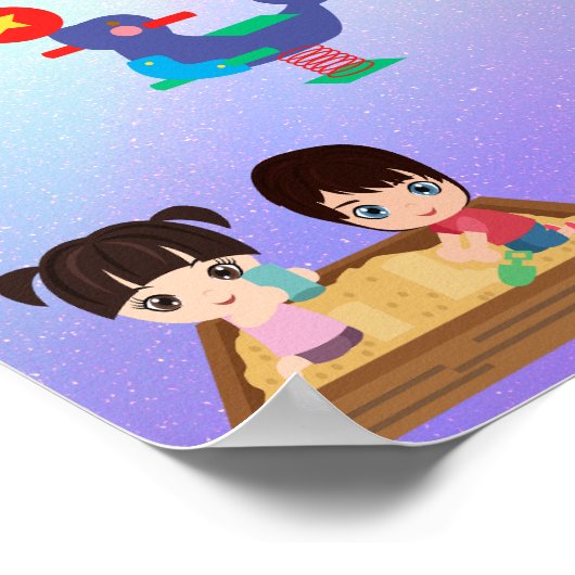 PLAYTIME KINDER POSTER (Hoek)